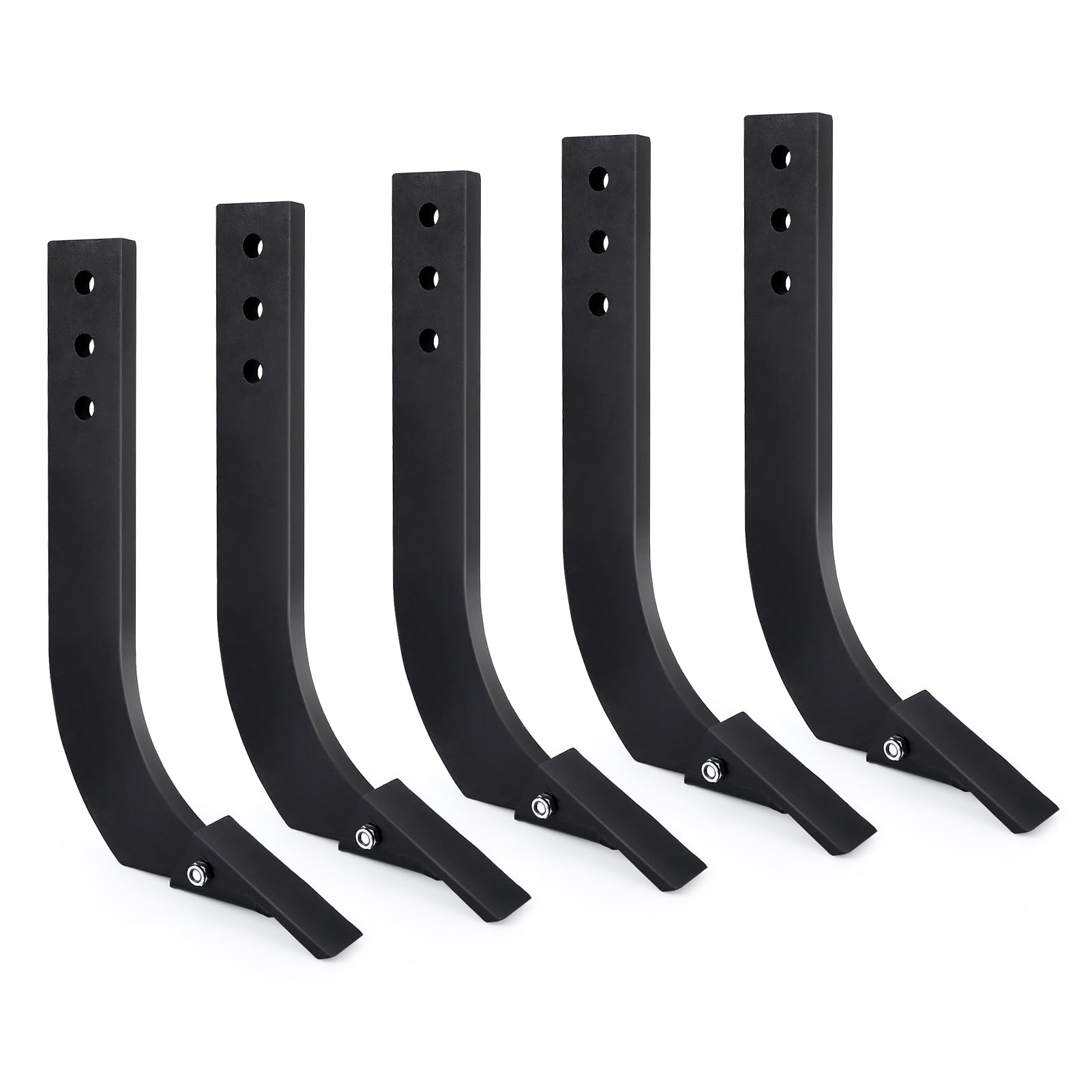 US GARVEE Box Blade Shank 16 Inch Ripper Shank 3 Holes Box Scraper Shank Scarifier Shank 5 Pack