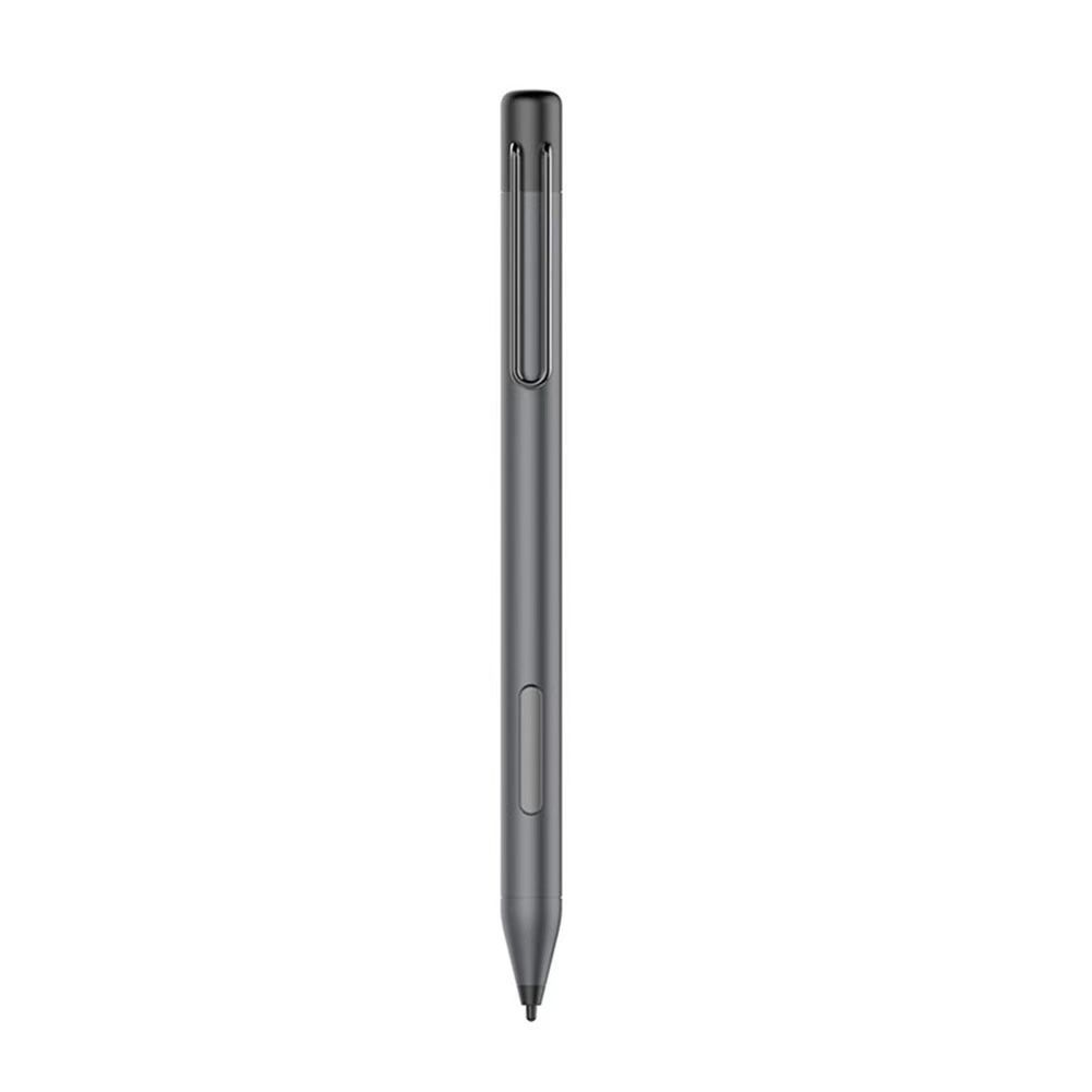 Metal Stylus With Portable Clip Electronic Pen 4096 Pressure Sensitive Stylus Compatible For Microsoft Surface Go Pro7/6/5/4/3/book Go black