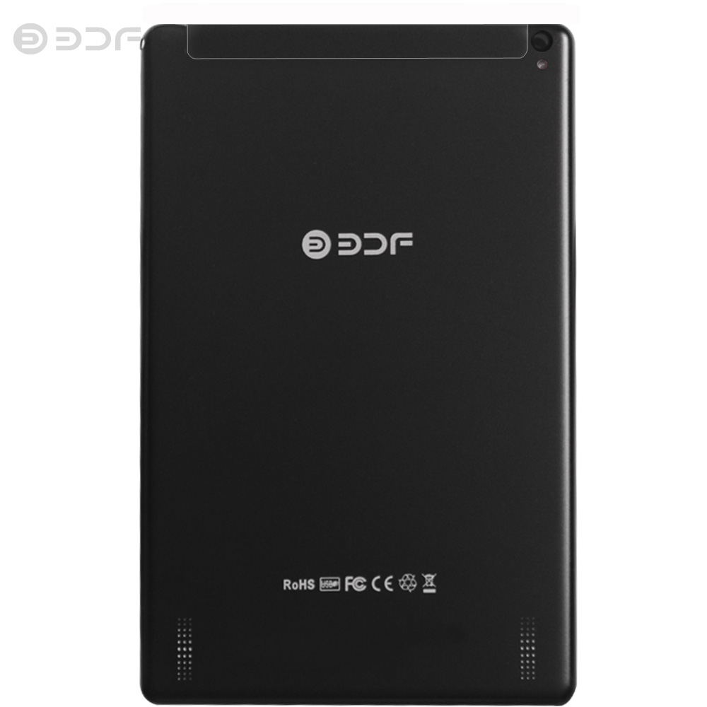 BDF 10.1 inch Tablet Computer MTK 6580 3G / 4G Call Tablet PC Android 7.0 5000mAh Battery black_Standard Edition-European Standard