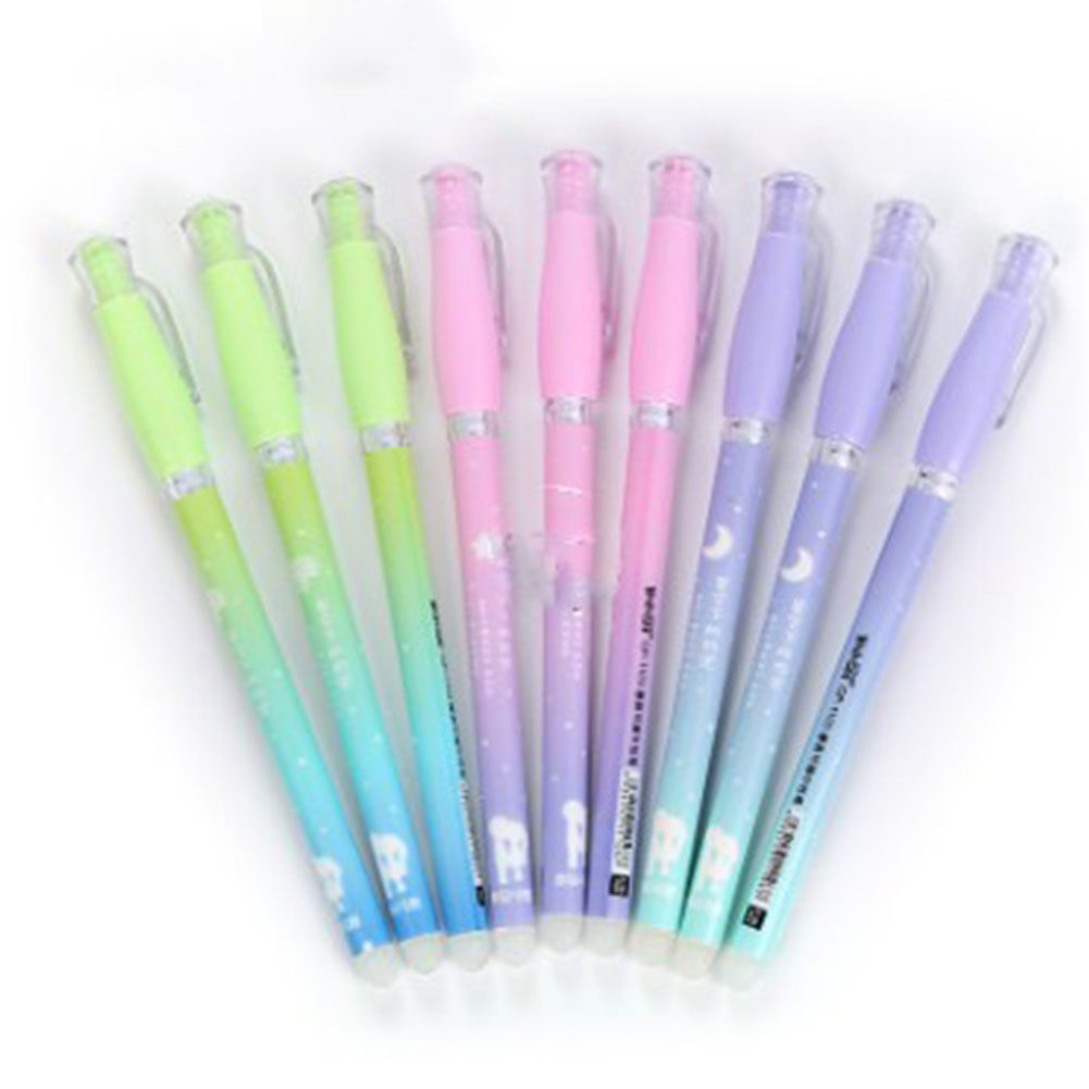 0.38mm Erasable Gel Pen for Student Writing Random Colour 0.38mm ...