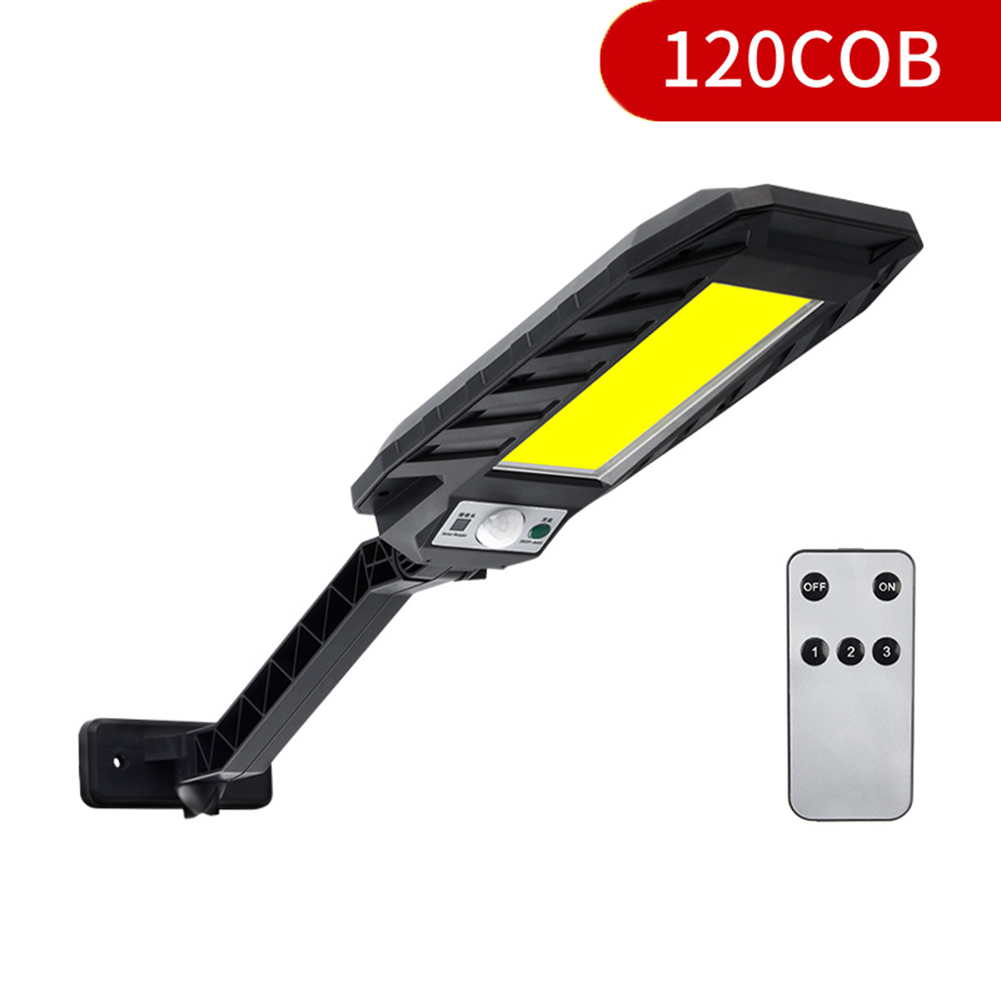 COB Solar Led Wall Lamp IP65 Waterproof Energy Saving Street Light with RC