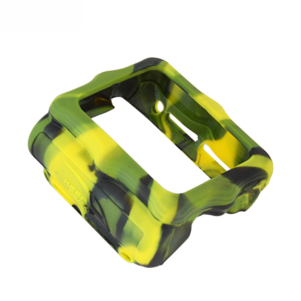 Liquid Silicone Dive  Computer  Watch  Protective  Cover With Elasticity Multi-color Dust-proof Scratch-resistant Anti-shock Protector Shell Camouflage green