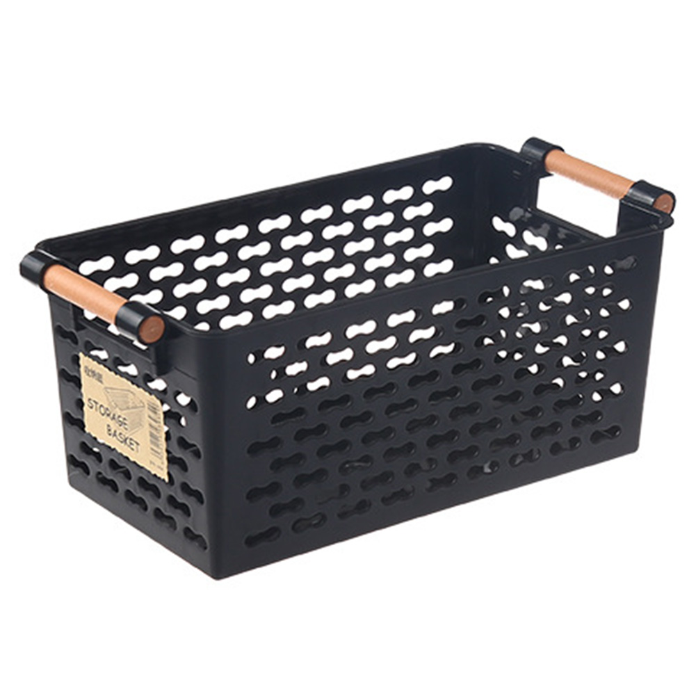 Wholesale Rectangular Storage Basket with Handle for Tabletop Snacks