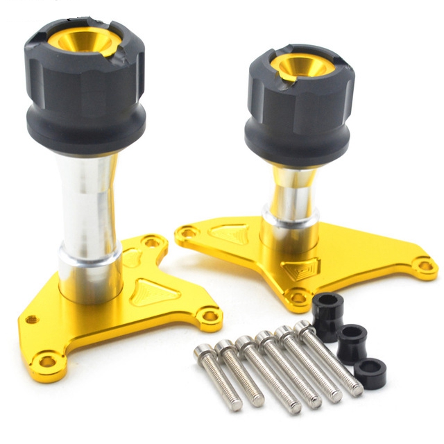 thumbnail image 2 of Frame Sliders For Kawasaki Ninja 400 / Z400 (2018-2023) - CNC Aluminum Crash Protection 2 of 9