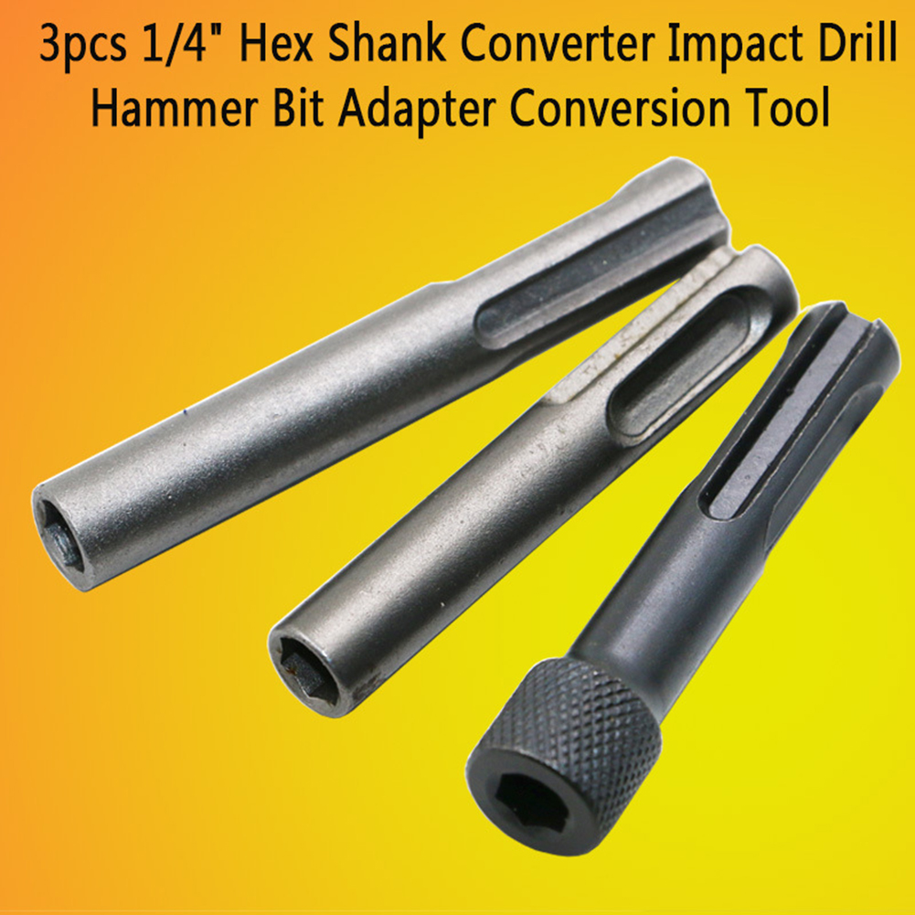 3pcs Electric Hammer Conversion Connecting Rod Sleeve Sds