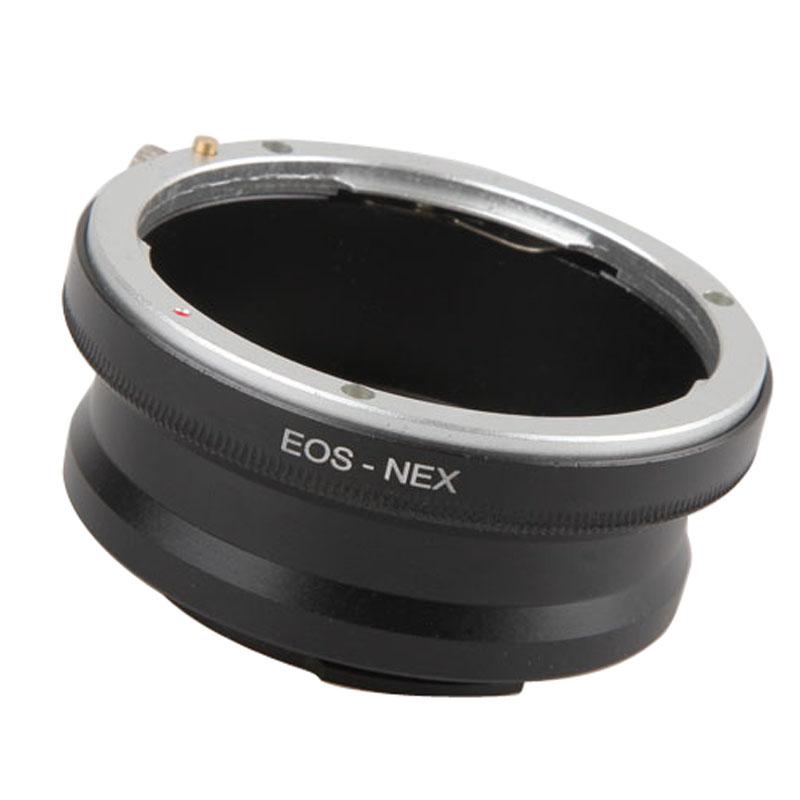High Precision Adapter Ring EOS-NEX for Sony NEX3 NEX5 EF Camera Manually Focus black