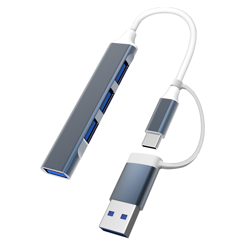 Usb C Hub 3.0 Type C 4 Ports Multi Usb Splitter Adapter Otg for Huawei Xiaomi