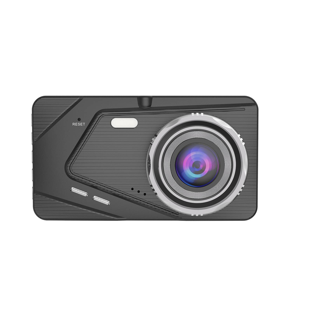 Dual Lens Car DVR Dash Cam 4-inch Ips 1080p Hd Display Dual Driving Recorder