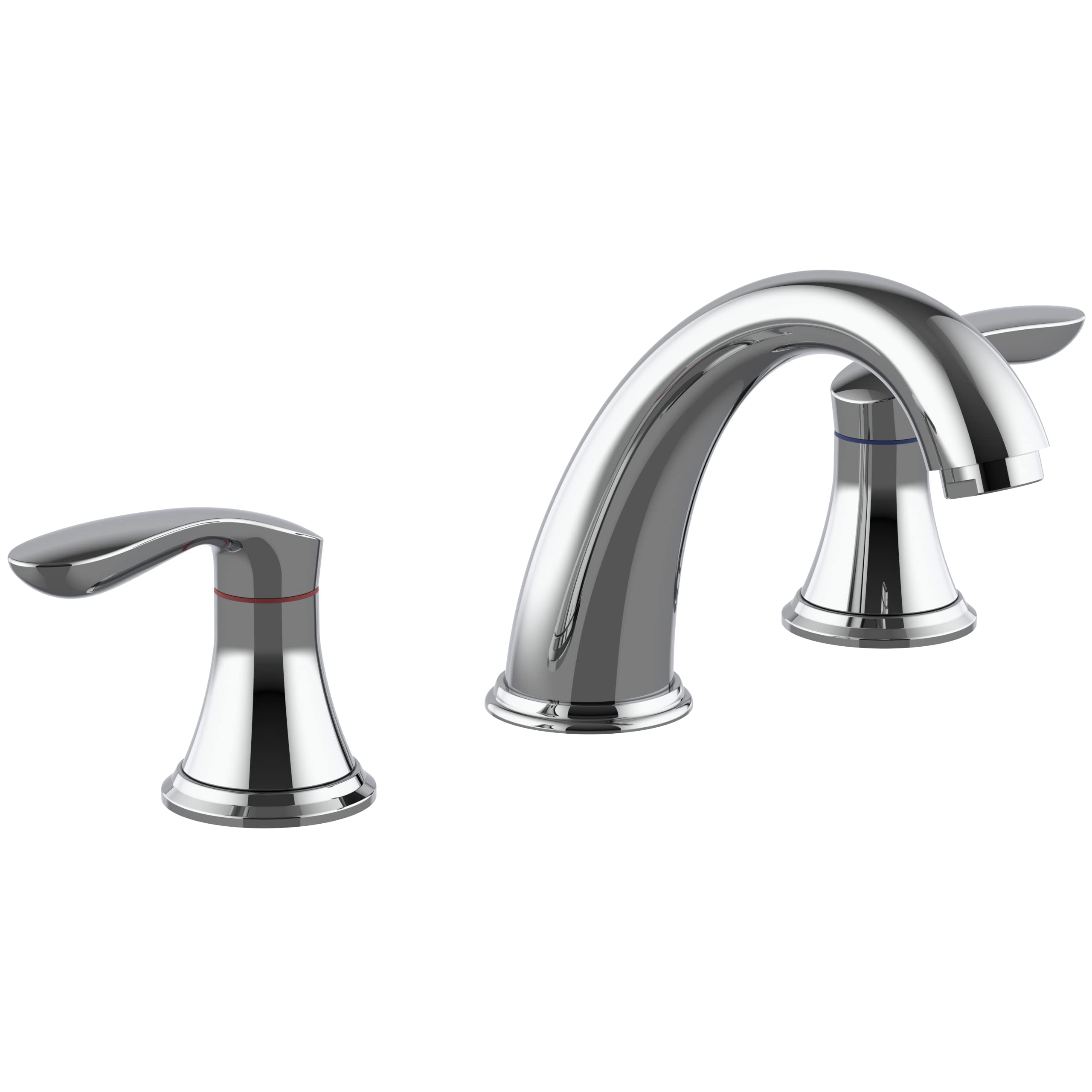 US GARVEE Bathroom Sink Faucet Faucet For Bathroom Sink Widespread Chrome Bathroom Faucet 3 Hole