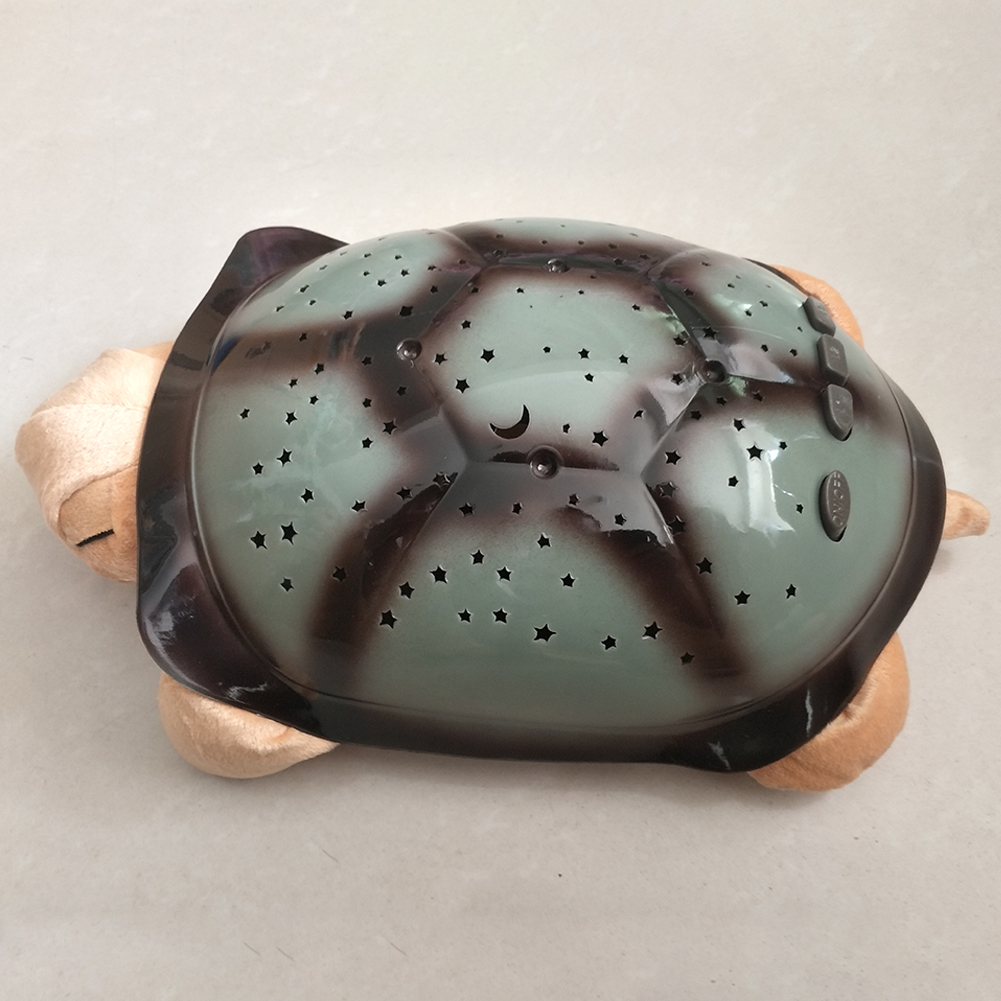 night light turtle projector lamp with music