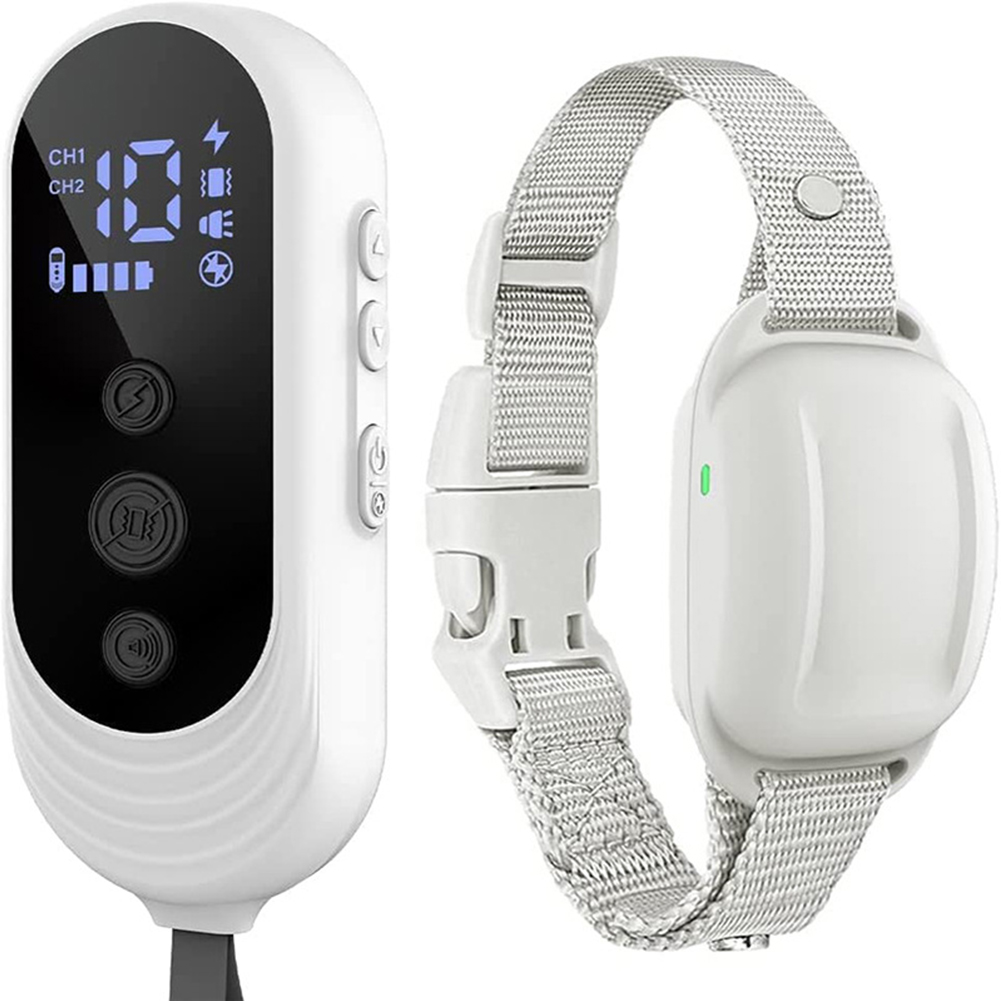 Bark Collars, Dog Bark Collar with Adjustable Collar Electric Shock Vibration Mode