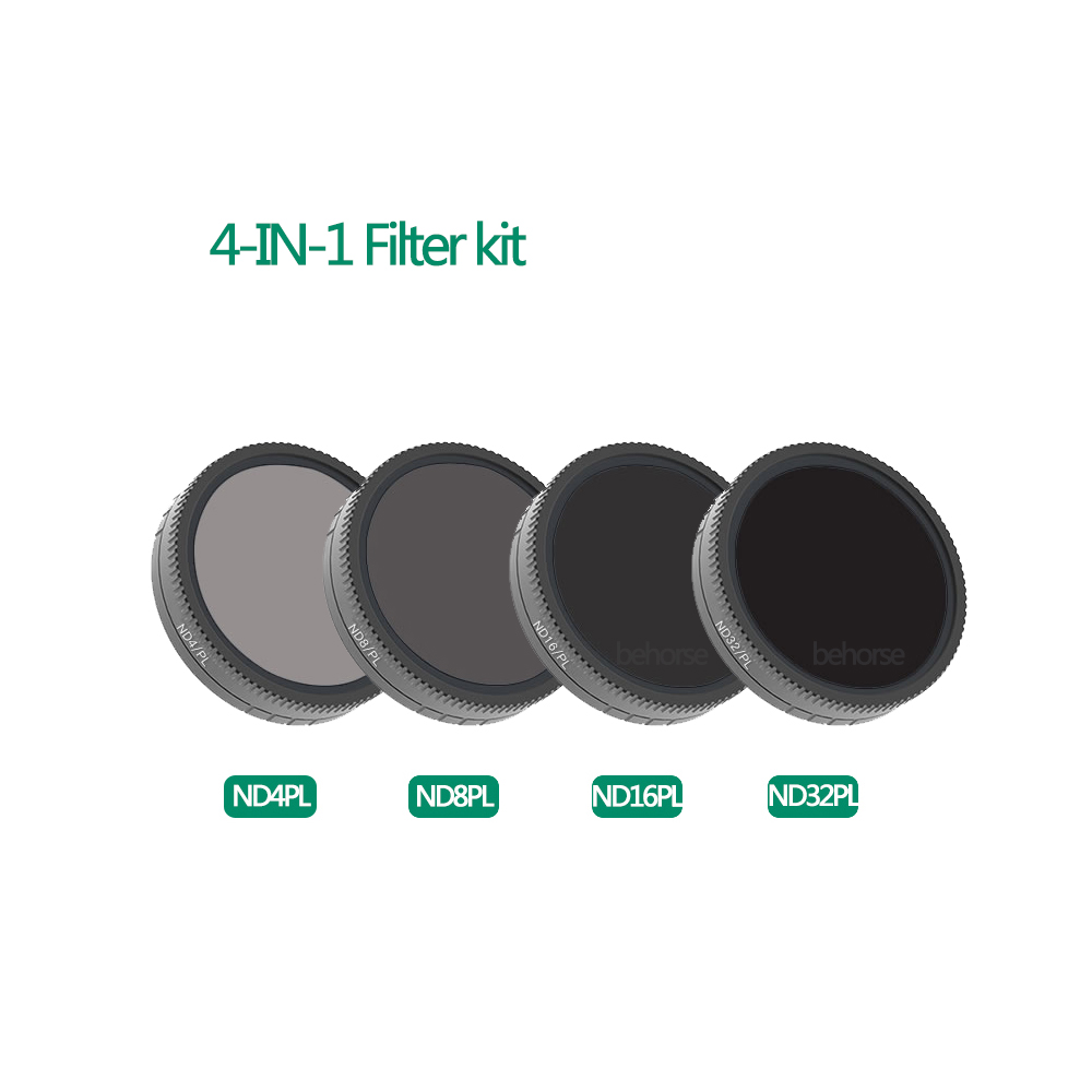 Camera Lens Filter Set Optical Glass CPL ND4-PL ND8-PL ND16-PL ND32-PL for DJI Osmo Action Accessories