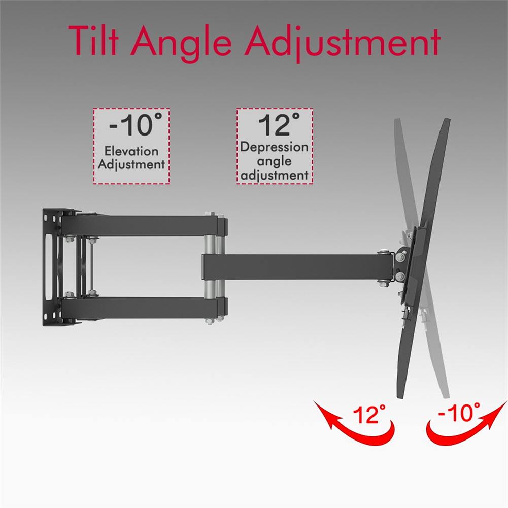 US TV Stand Adjustable Light Weight Space Saving Wall Mount Bracket