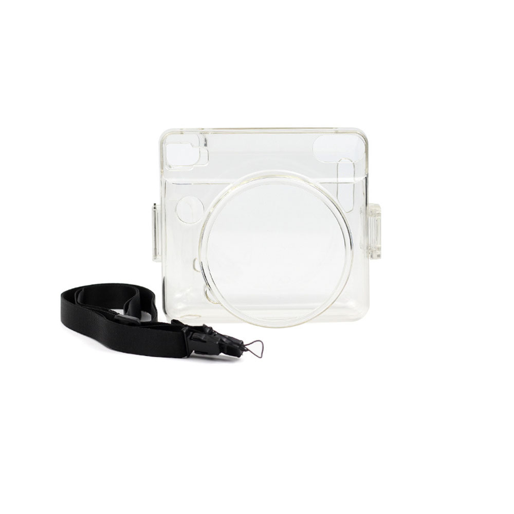 Transparent Crystal Protective Shell Camera Case for FUJIFILM Instax SQUARE SQ6 Transparent