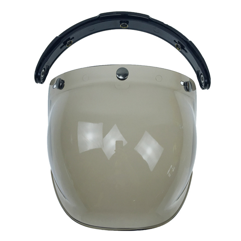 Wholesale Motorcycle Helmet Glass Flip Up Helmet Bubble Shield Helmet Lens Light tea From China