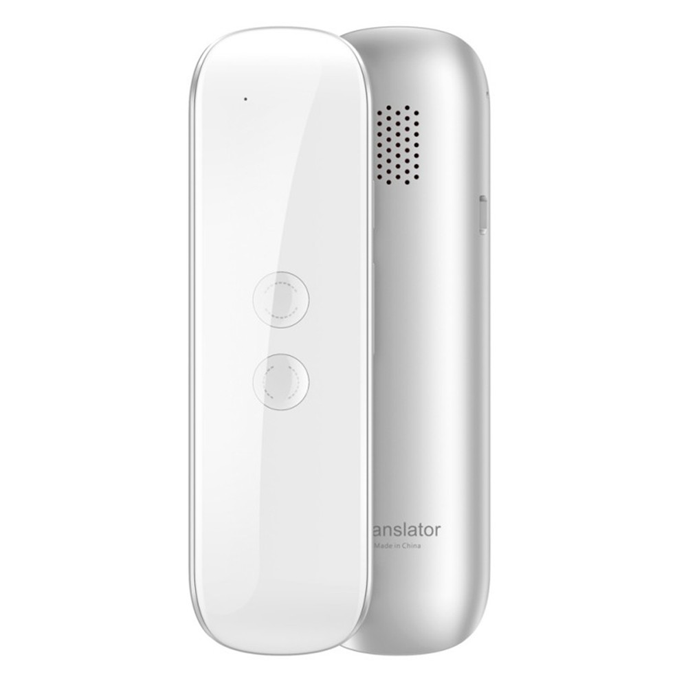 G5 Smart Translator Bluetooth Wireless Translation Pen Real Time Voice for Business Travel Use white