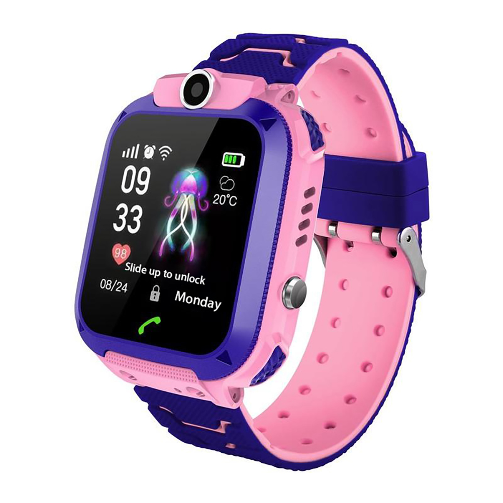 pink waterproof watch