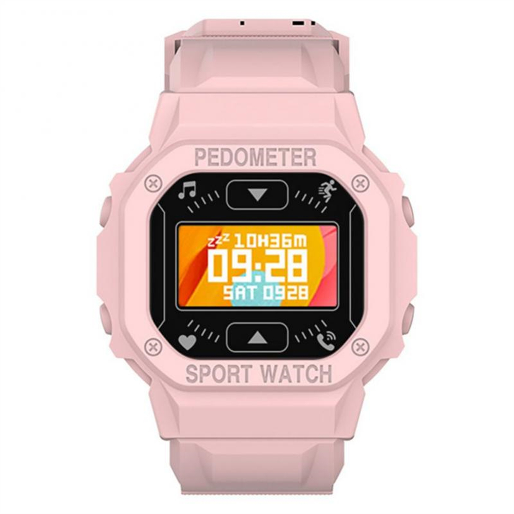 Fd69s Music Bracelet super Long Standby Smart Watch Sports Men Women Heart Rate Blood Pressure Monitoring Waterproof Bracelet pink