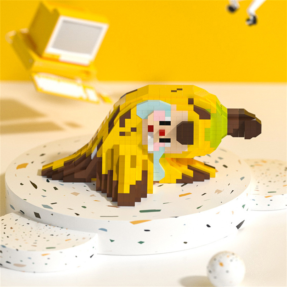 Creative Fruit Series Building Blocks Toys Cartoon Micro Particles Assembled Building Bricks Toy For Children Gift 6033