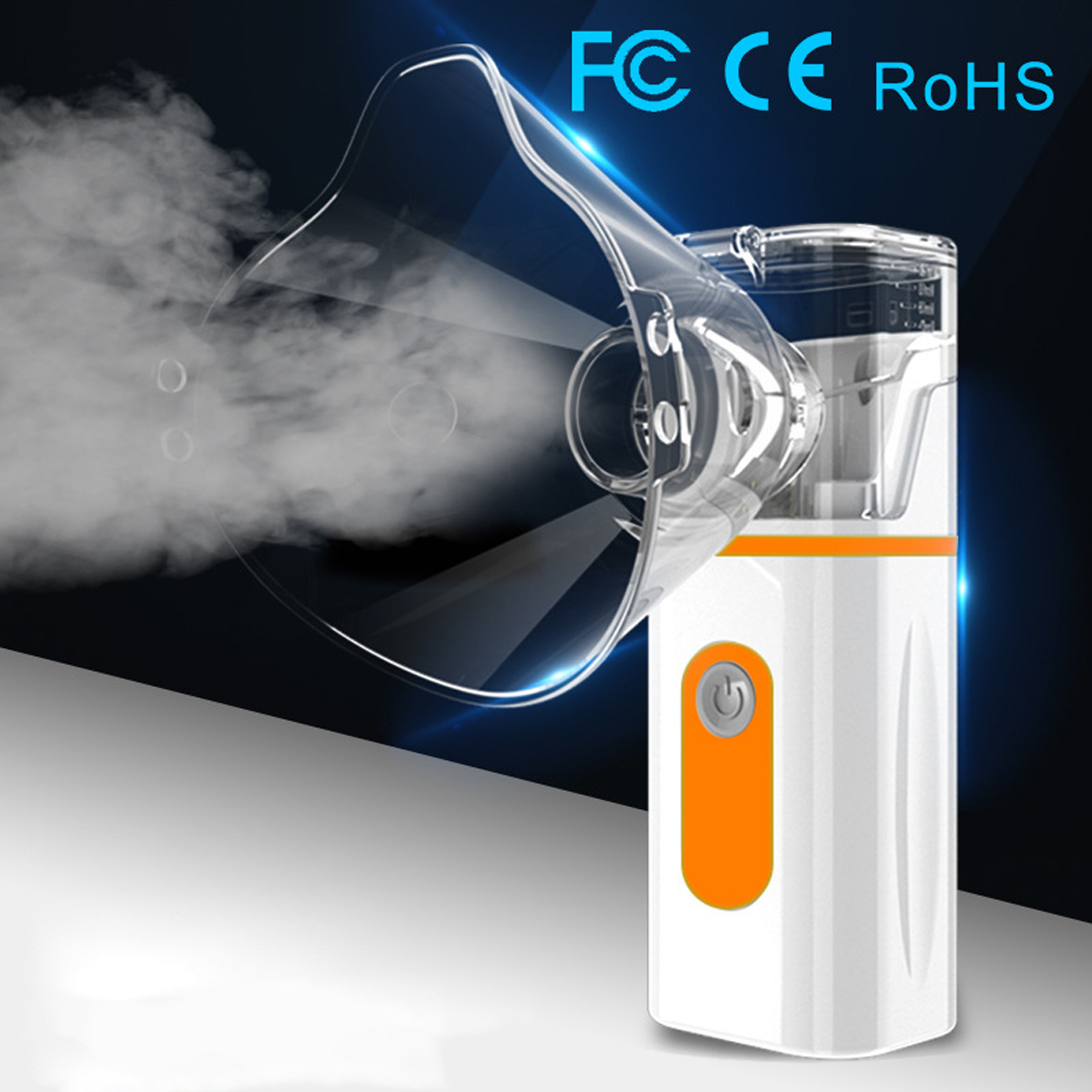 Portable Handheld Ultrasonic Nebulizer Phlegm Cough Relieving Pocket Machine
