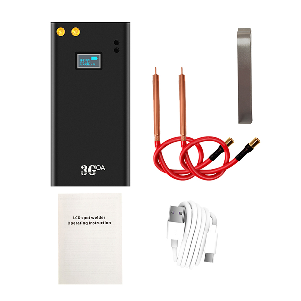 Spot Welder 70 Gears Adjustable Portable LCD Small Spot Welder With Power Bank Function 7500mAH