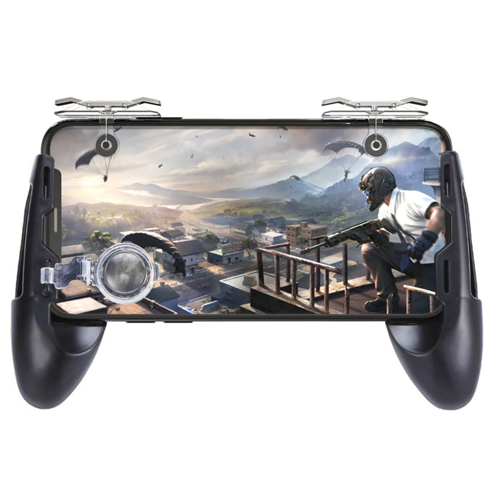 Wholesale Gamepad Joystick For Pubg Mobile Controller L1 R1 Shoot Handle Gamepad For Knives Out Trigger Fire Game Joystick Transparent From China