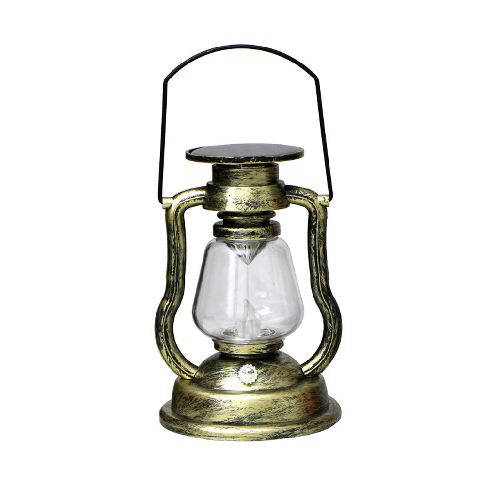 Outdoor Led Solar Lamp Retro Creative Kerosene Lamp Hanging Emergency Light