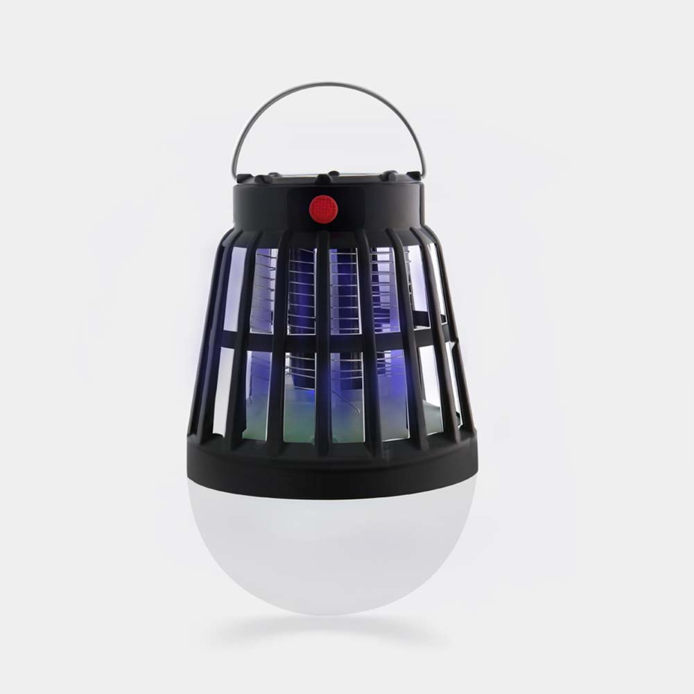 Portable LED Camping Lights Mosquito Repellent Lamp for Outdoor Fishing black_9.3 * 14CM