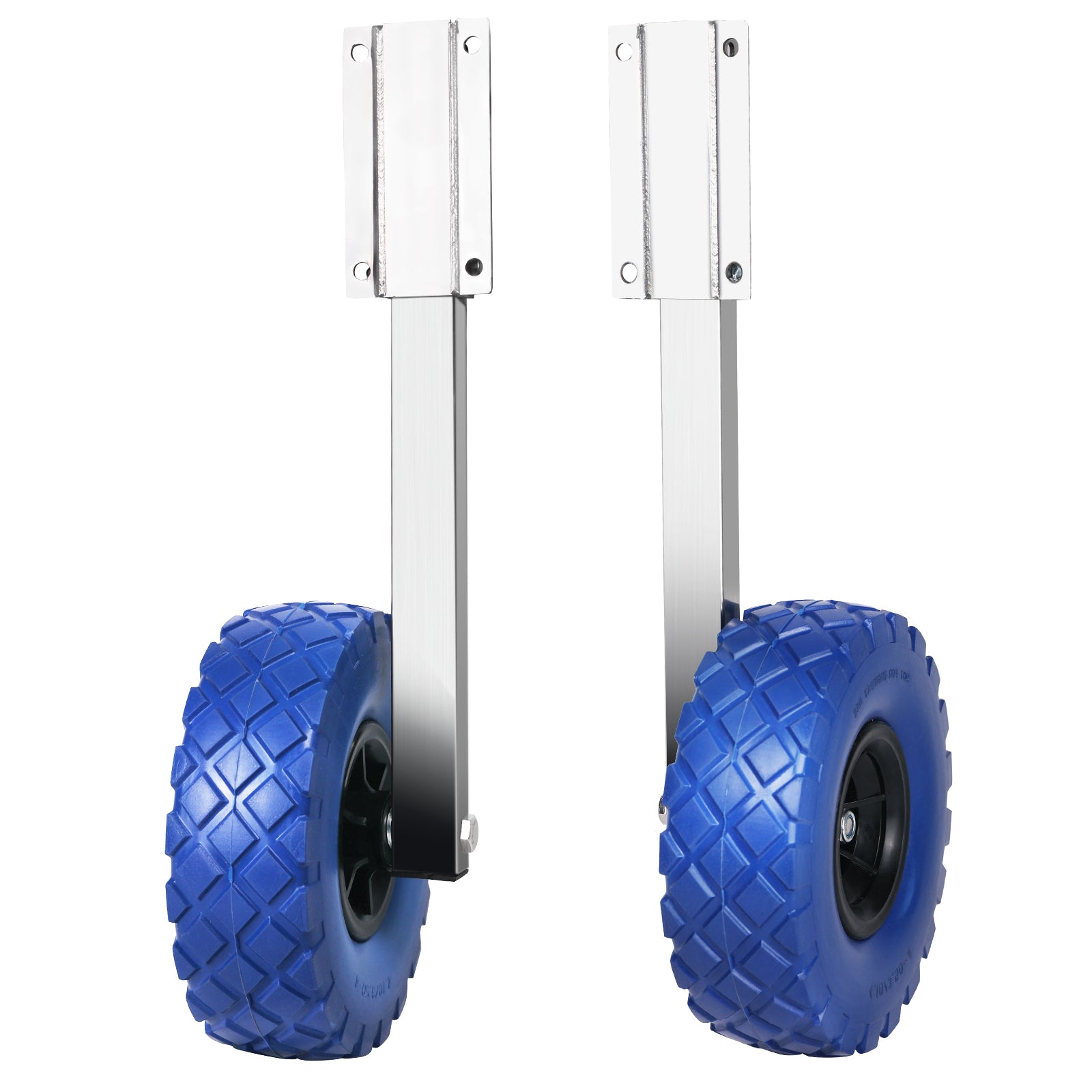 US GARVEE Launching Wheels 300LBS Boat Stainless Steel Transom Launching Wheel Dolly With 10 Inch Wheel Set