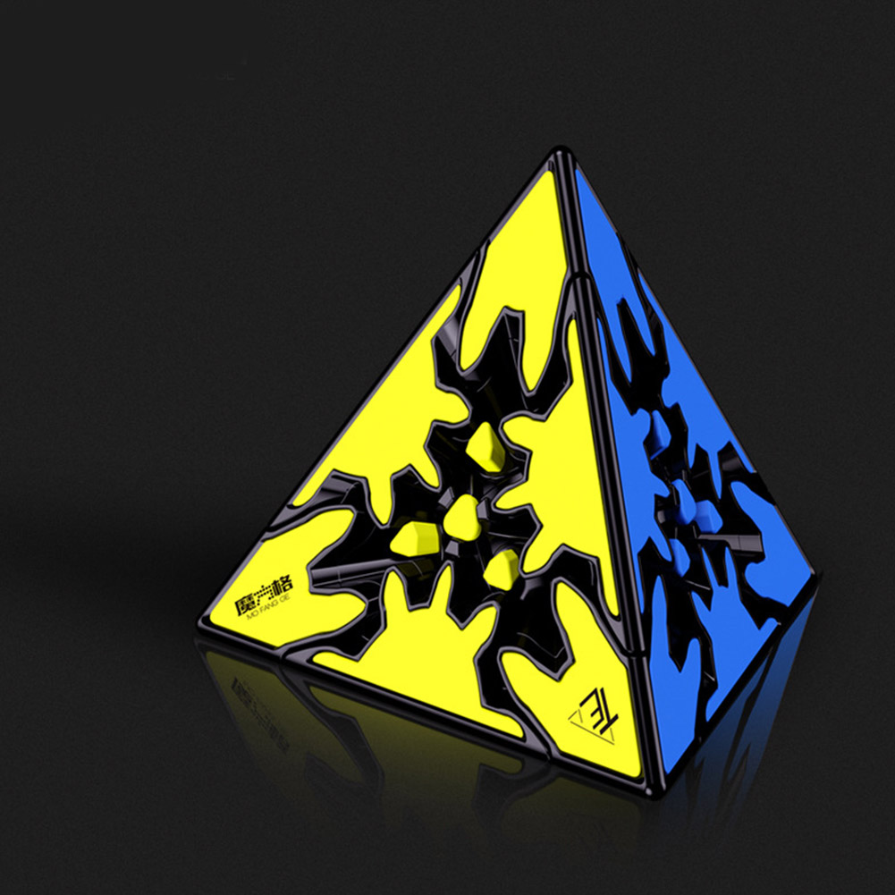 Qiyi Magic Cube Gear Cube 3x3 Gear Ball Shaped Smooth Cube Professional Game Toys Gear pyramid