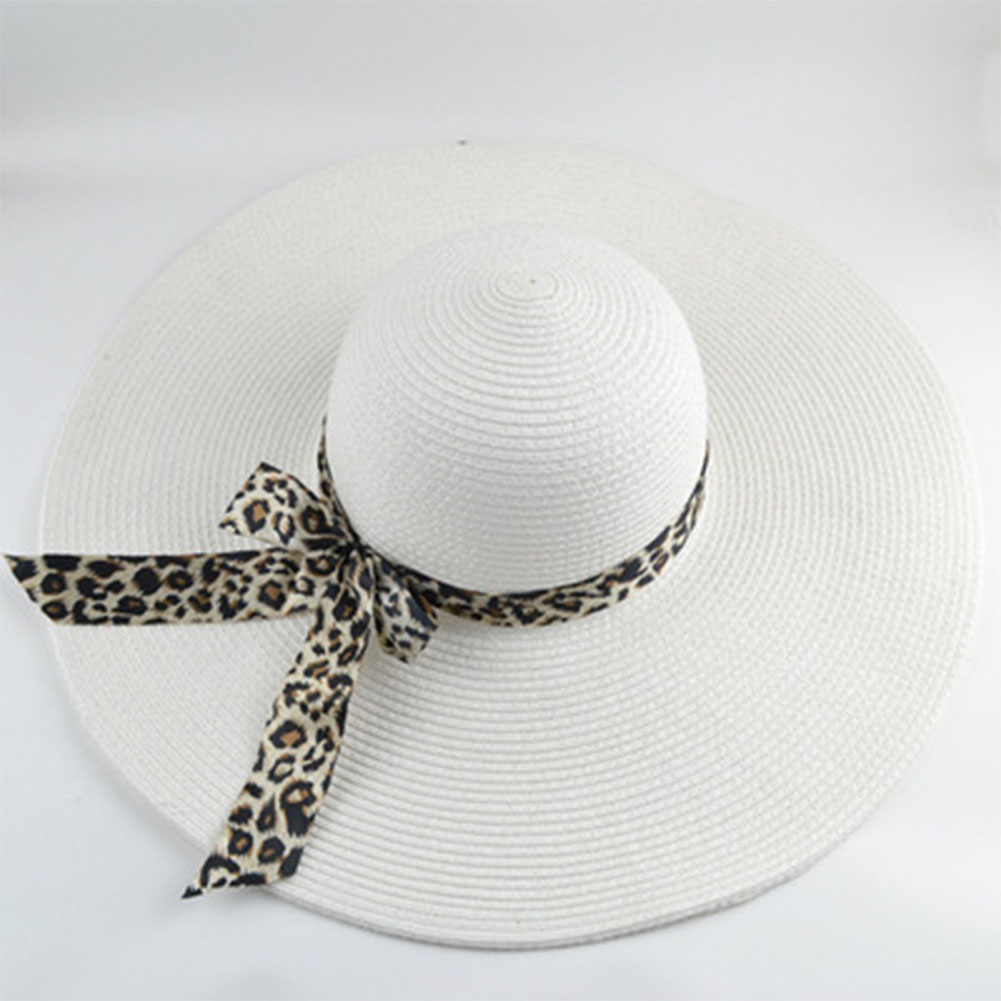 Women Fashion Sun-shade Large Brim Folded Beach Hat