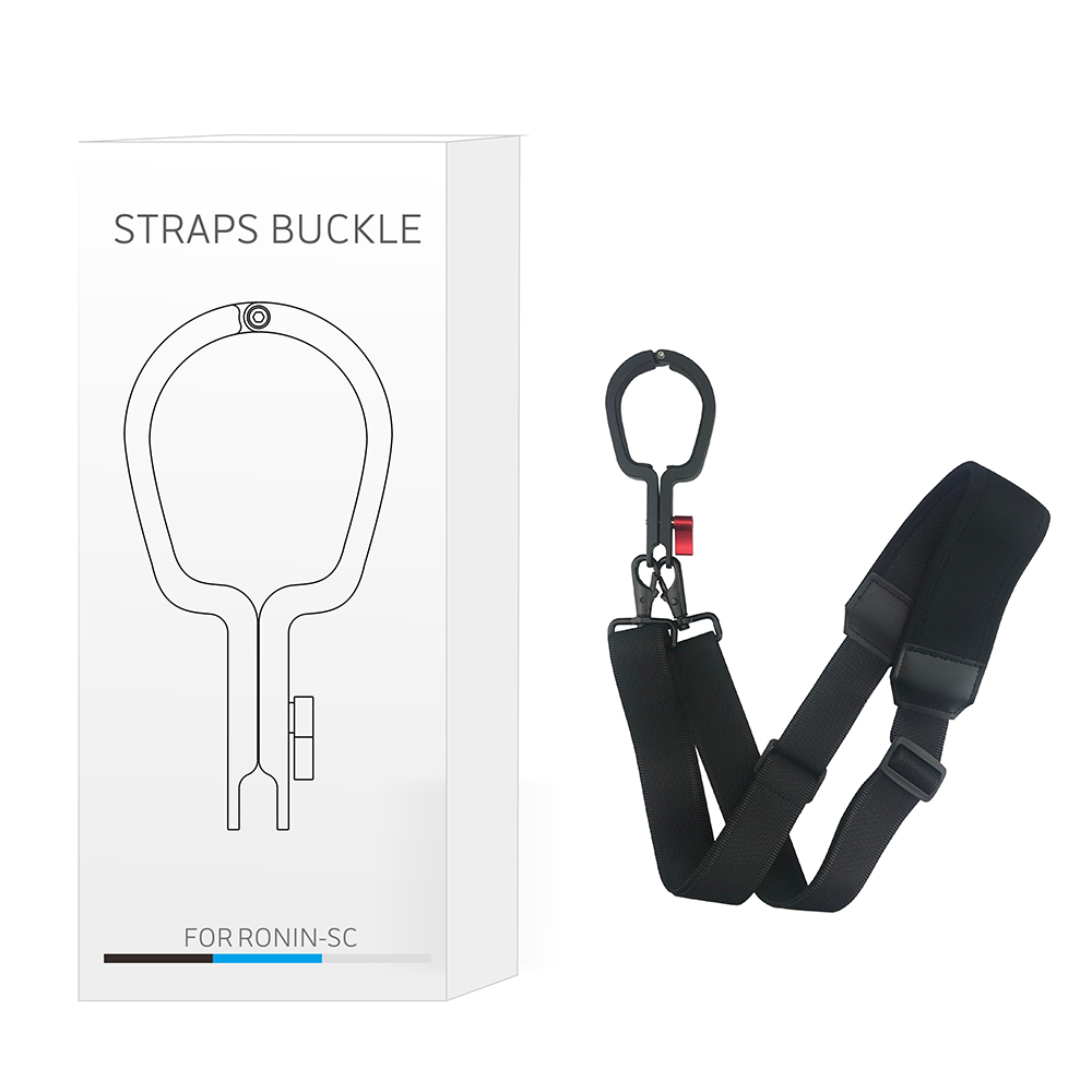 Hang Buckle Hand Release Shoulder Strap Belt Sling Clasp for DJI RONIN SC 3 Handheld Gimbal Stabilizer Accessories black