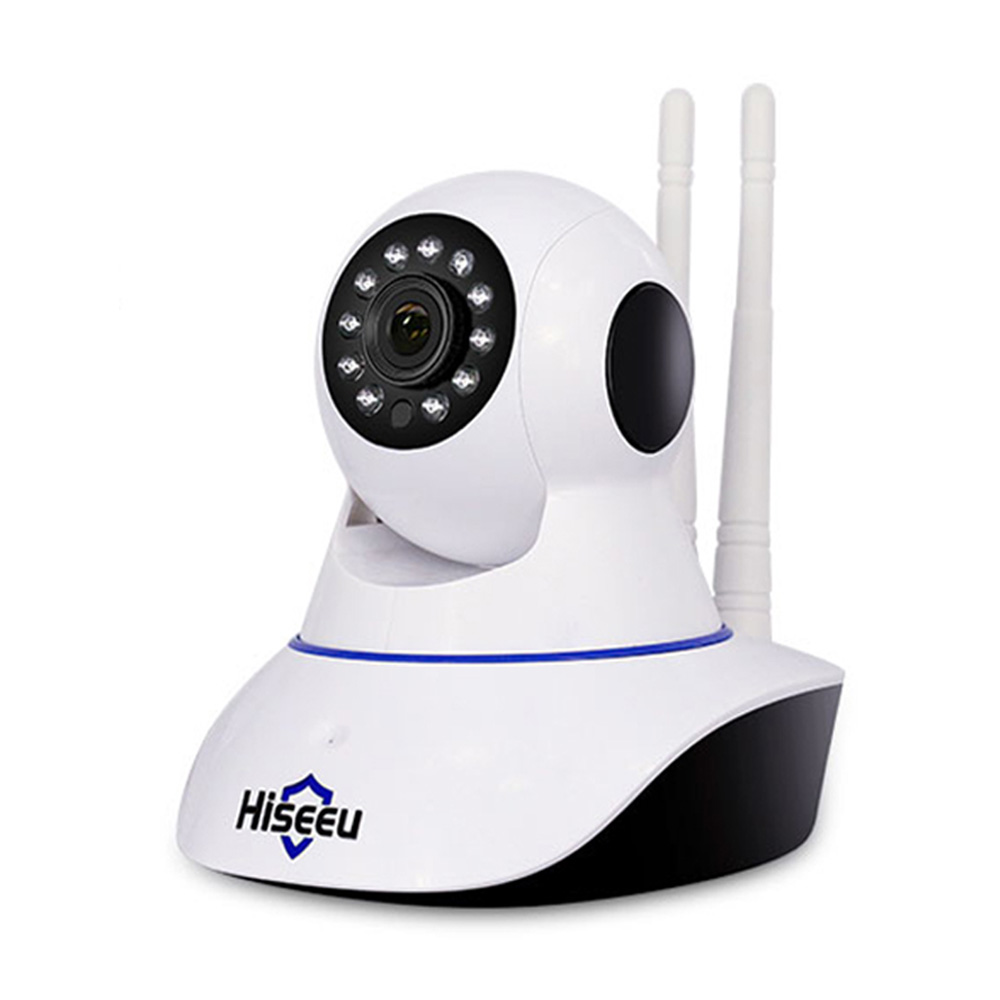Hiseeu Home Security Wifi IP Camera Audio Record SD Card Memory P2P HD CCTV Wireless Camera Baby Monitor US plug