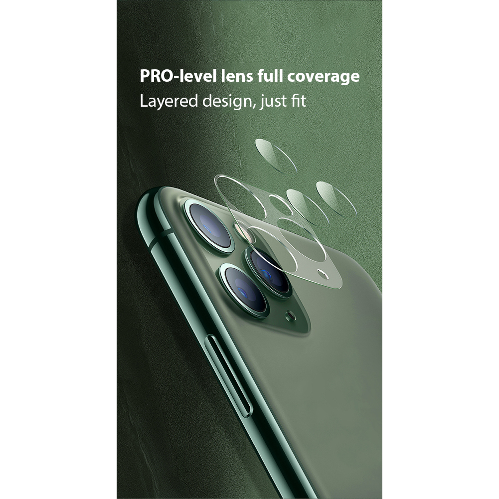 2pcs Camera Lens Film Screen Protector Glass Rear Lens Protective Glass Film for 11 Pro Max 11 11 Pro Two-piece - flexible full cover - lens film_iPhone11pro-5.8 inch