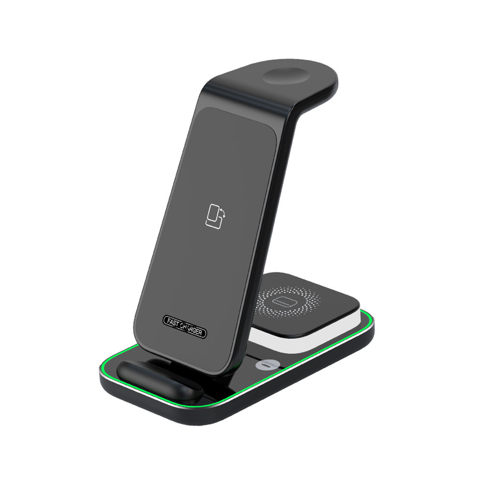 Wireless Charging Stand Wireless Charger with Night Light