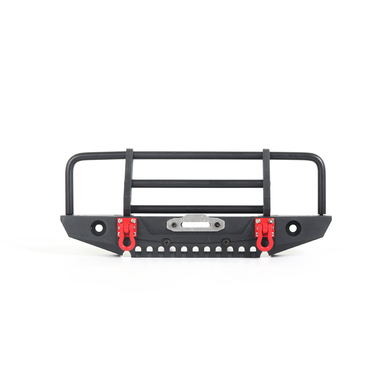 Adjustable Metal Front Bumper for 1/10 RC Crawler Traxxas TRX4 Defender Axial SCX10 SCX10 II 90046 90047 black