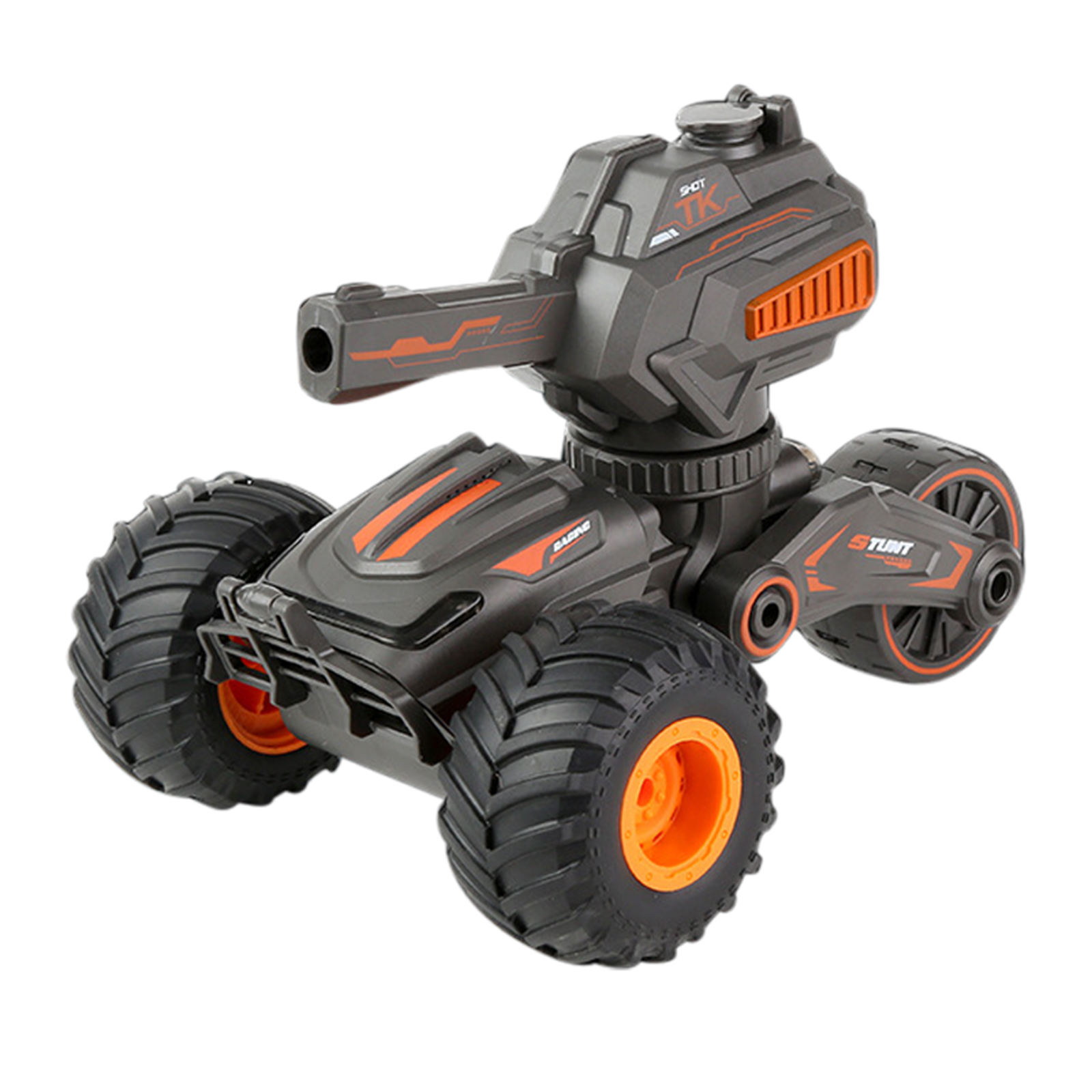 2-in-1 Stunt RC Car Bubble Blowing Water Bomb Tank Detachable Drift Car