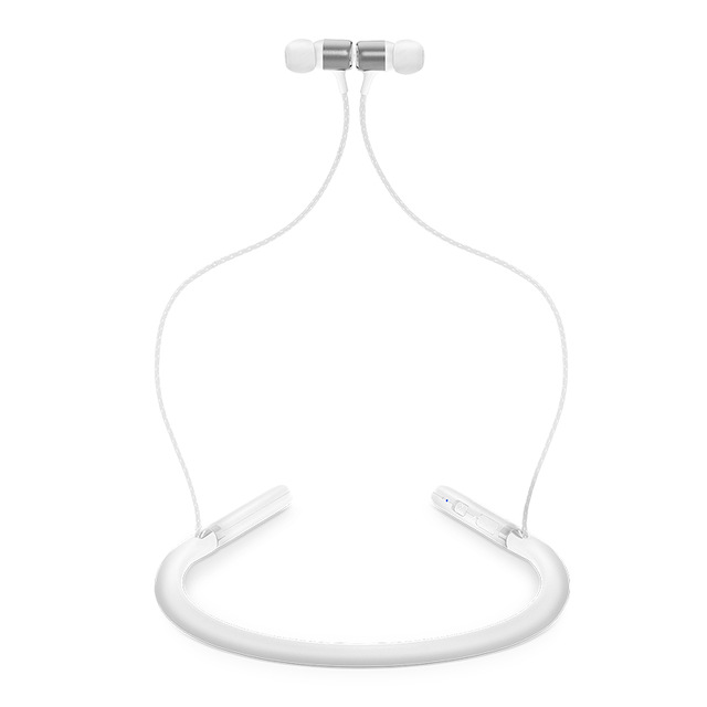 Original JBL Live 200BT Bluetooth HiFi Earphone In-Ear Sports Neckband Headphone with Three-Button Remote Microphone white