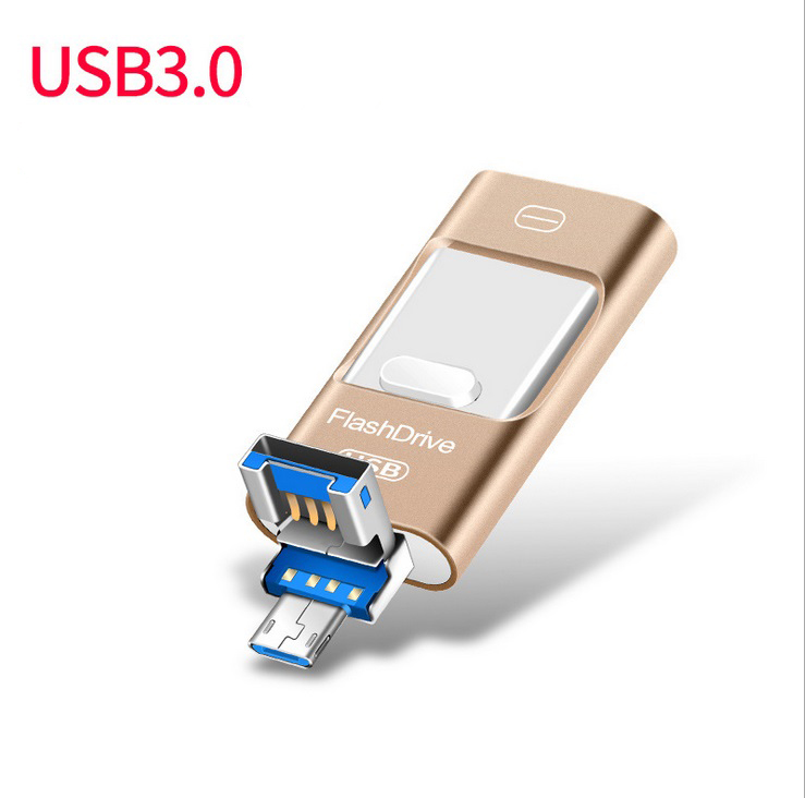 Wholesale OTG USB Flash Drive for iPhone 5/5s/6/6s Mobile Phone USB