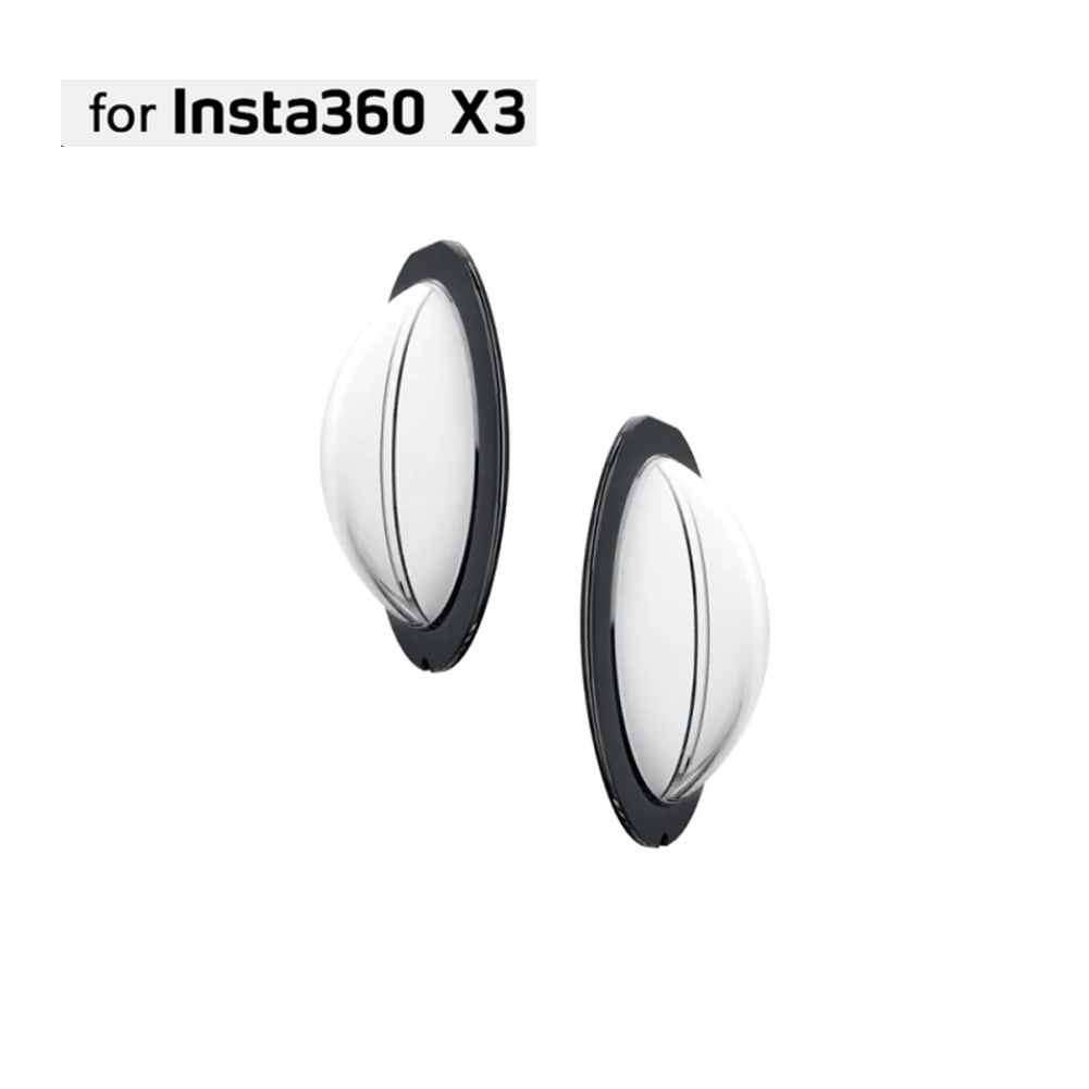 Lens Guard Sticky Panoramic Lens Hoods Protector Accessories Protective Cover Compatible For Insta 360 X3 Accessories Case x3 protective mirror