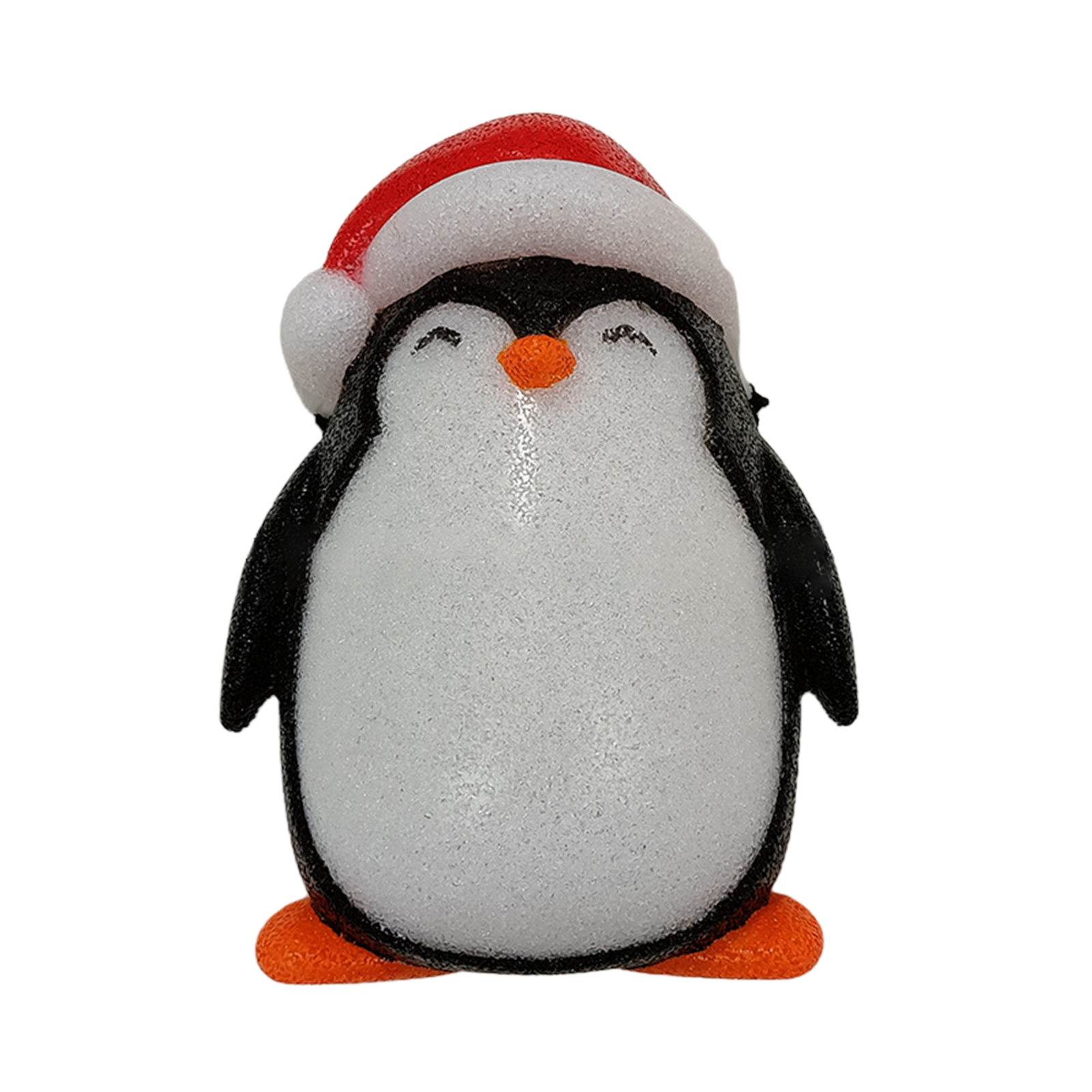 Christmas Snowman Light Cover Waterproof Energy Saving Sturdy Structure Easy Installation Outdoor Porch Lamp Christmas Gift Penguin (30 x 22 x 9CM)