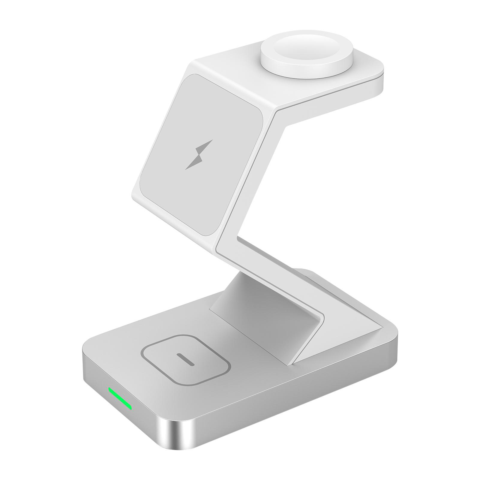 15w Fast Wireless Charger Stand 3-in-1 Magnetic Charging Dock Station