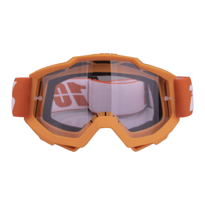 Motorcycle Goggles  Riding  Off-road Goggles Riding Glasses Outdoor Sports Eyeglasses Sand-proof Windproof Glasses Orange transparent