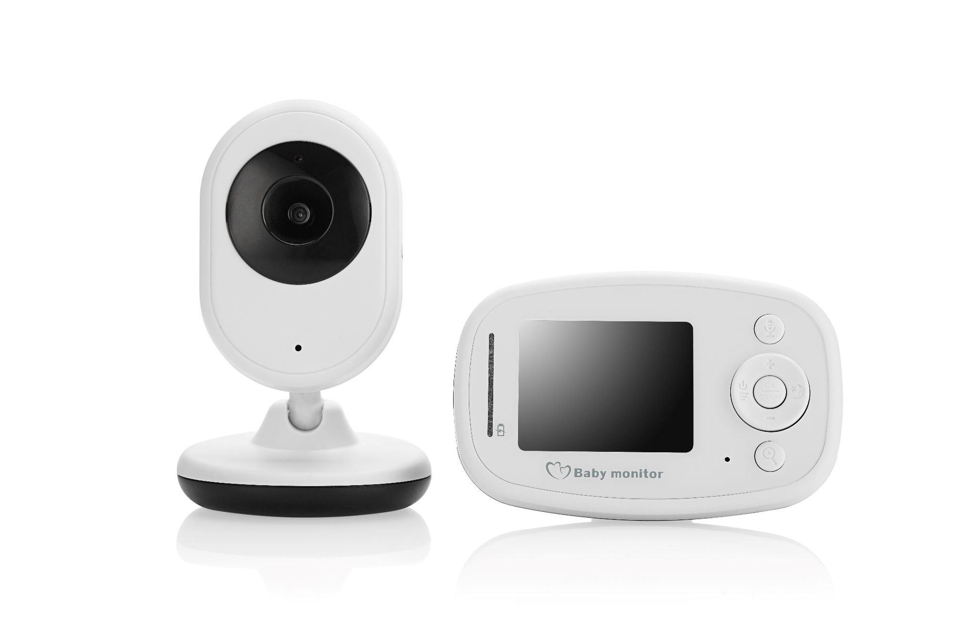 SP820 Wireless Baby Surveillance Camera Digital Caregiver Supports Intercom Room Temperature Display Lullaby Singing US Plug