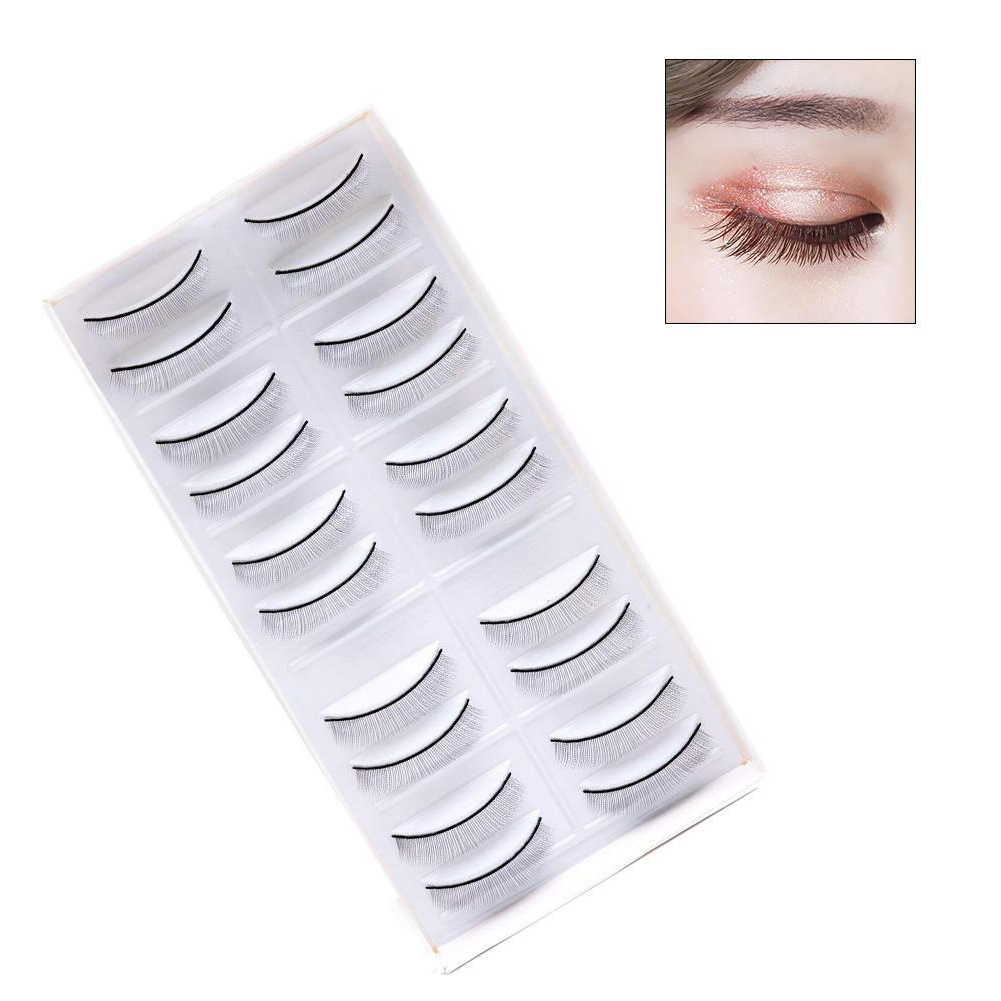 Wholesale 10 Pairs 8mm Eyelash Extension Selfadhesive Practice Lashes