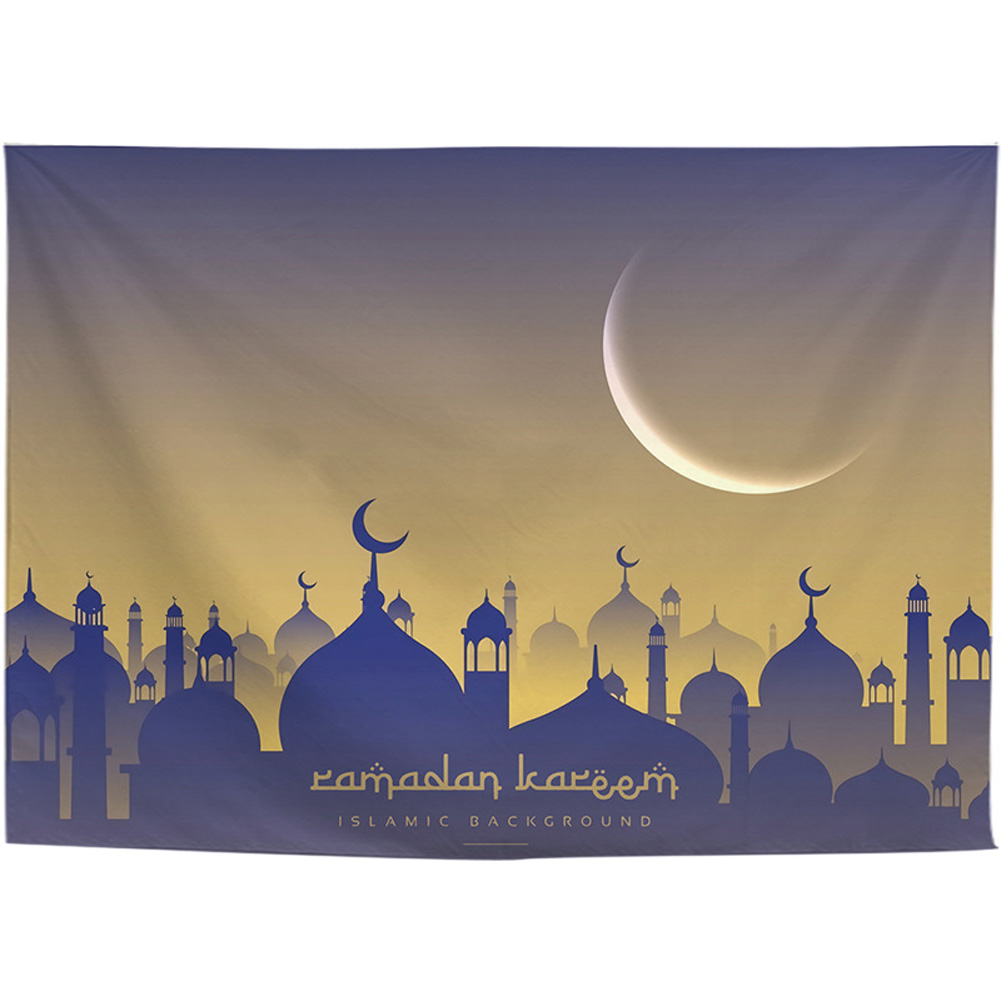 Wholesale Printing Hanging Tapestry for Ramadan EID MUBARAK Decoration ...