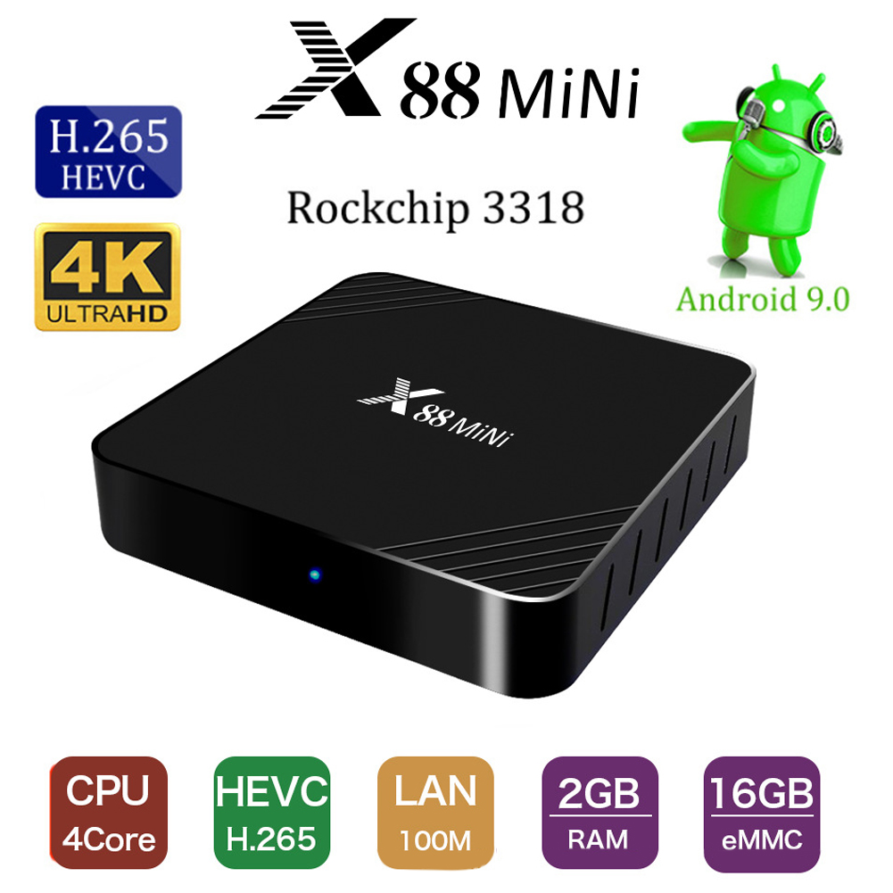 Wholesale MiNi Network Player RK3318 4K HD Network Set Top Box 2G/16G ...