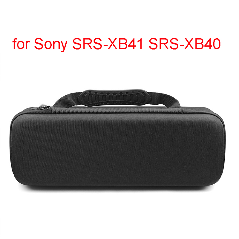 Protective Case for SONY SRS-XB41 SRS-XB440 XB40 XB41 Bluetooth Speaker Anti-vibration Particles Bag Hard Carrying Case black