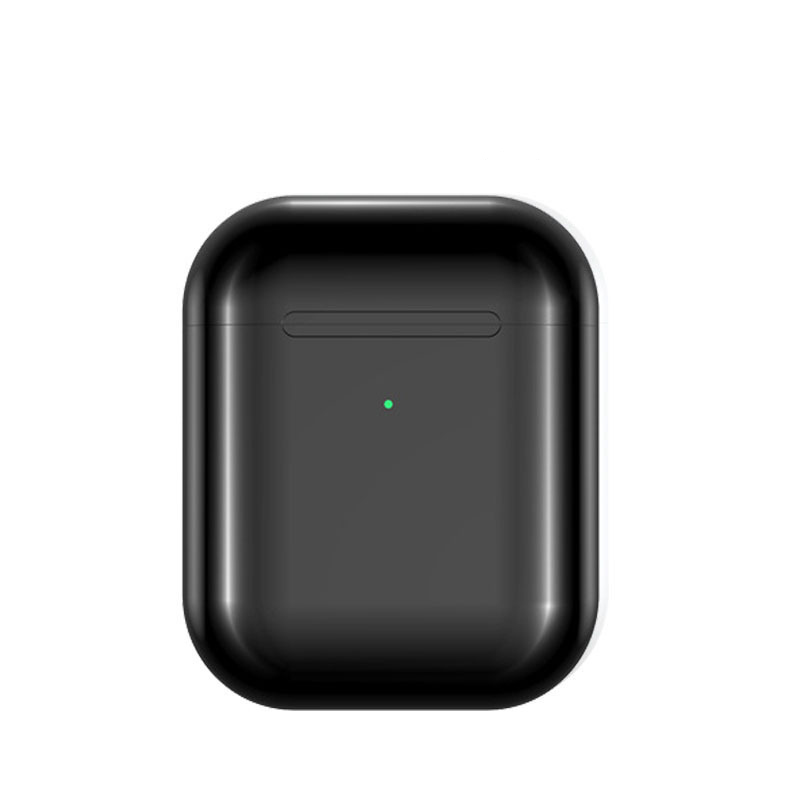i1000 TWS In Ear Sensor 1:1 Wireless Charger Earphone Bluetooth Headset black