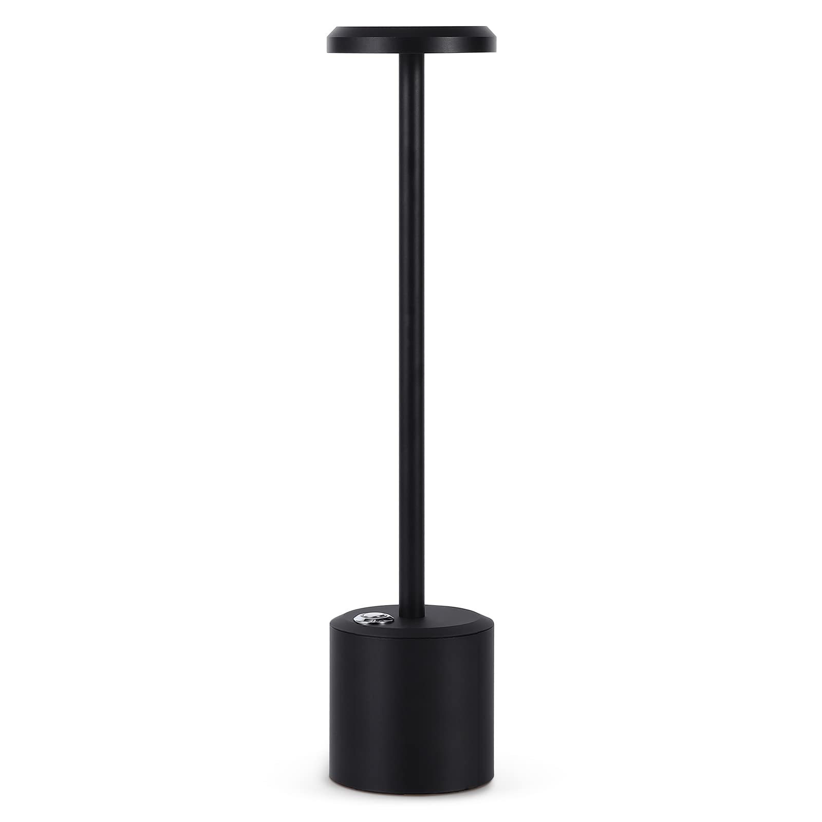 US LUNSY Cordless Table Lamp Rechargeable LED Touch Lamp Black